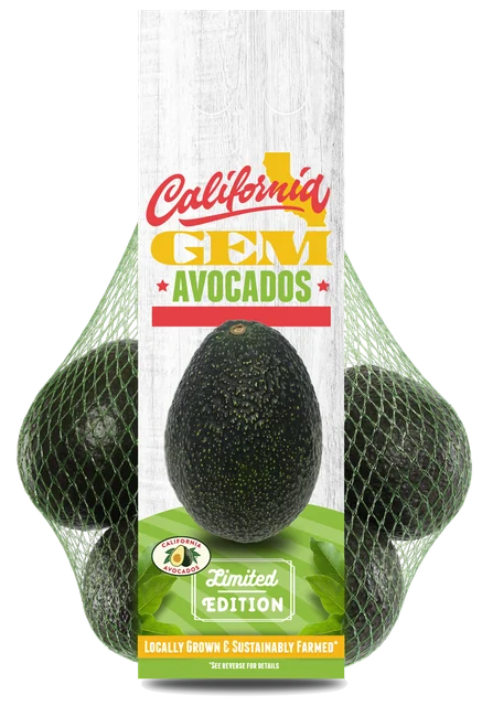 The California GEM avocado bag